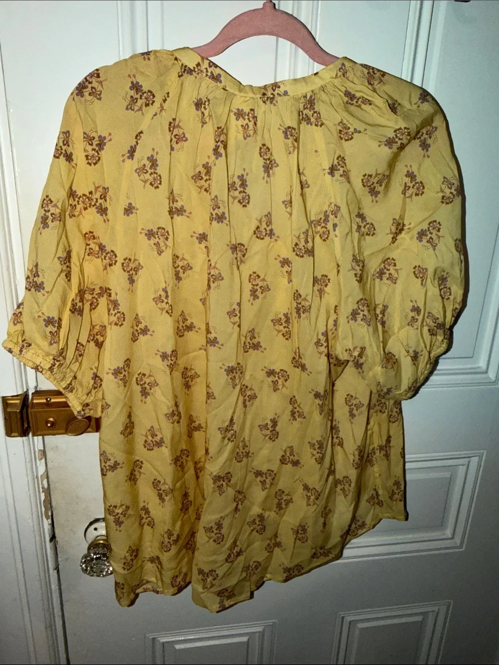 Spell Rebel Spirit Blouse In Daffodil - Picture 4 of 4